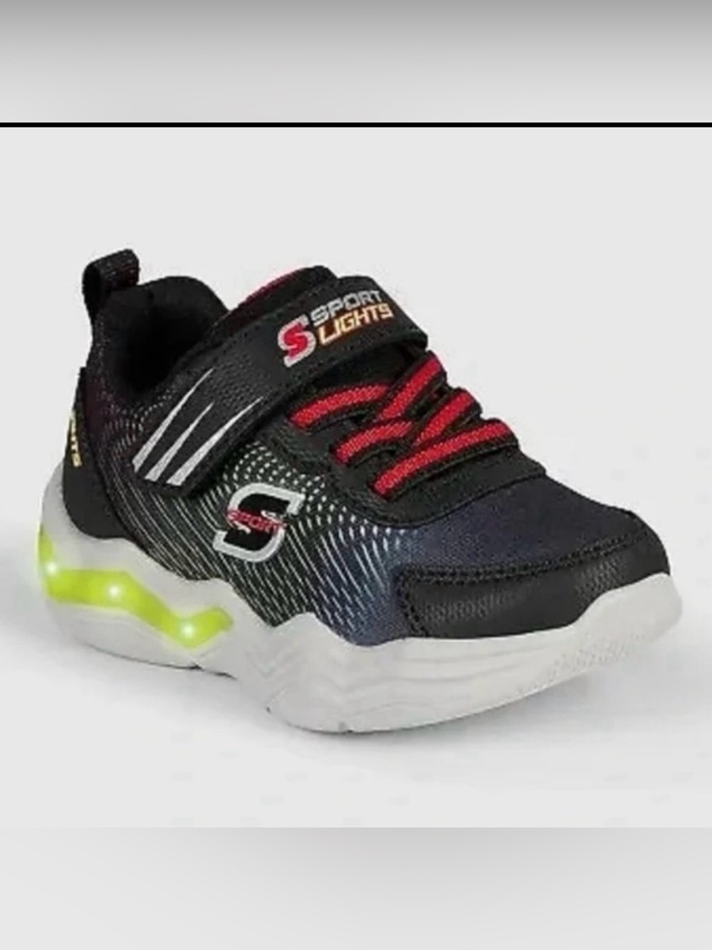 Skechers Conor Toddler Size 5 Light-Up Sneakers NWT Boys Athletic Shoes